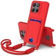 Захисний чохол Reframe Silicone Holder для Motorola Moto G67 Power / G57 Power / G57 - Red (403307R)