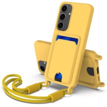 Захисний чохол Reframe Silicone Holder для Samsung Galaxy S24 (S921) - Yellow: фото 1 з 7
