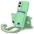 Захисний чохол Reframe Silicone Holder для Samsung Galaxy S25 Edge (S937) - Green: фото 1 з 7