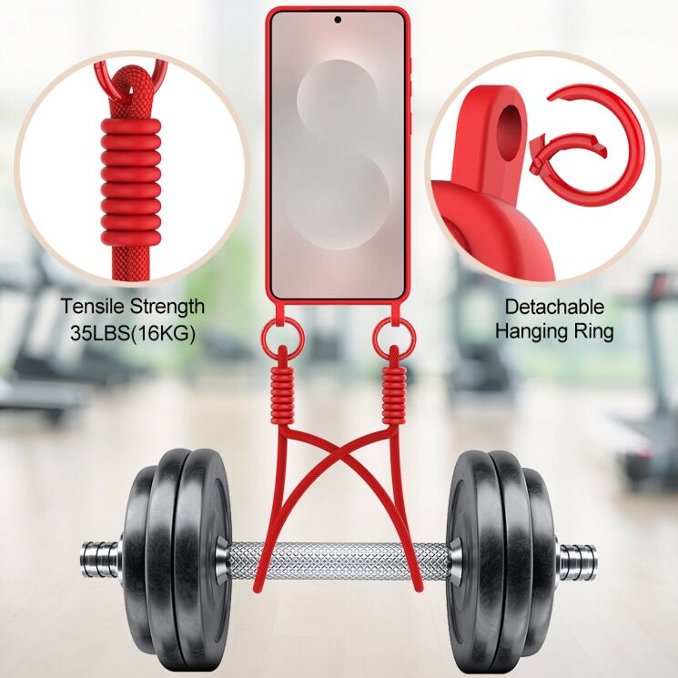 Захисний чохол Reframe Silicone Holder для Samsung Galaxy S25 Edge (S937) - Black: фото 4 з 7