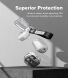 Захисний чохол Ringke Air (FH) для Samsung Galaxy Buds 4 / Buds 4 Pro (8800328818903) - Clear Black (407428B). Фото 6 з 14