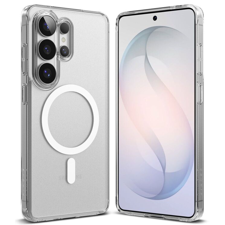 Защитный чехол Ringke Fusion Magnetic для Samsung Galaxy S26 Ultra (S948) 8800328814486 - Matte Clear: фото 1 из 17