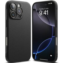 Защитный чехол Ringke Onyx для iPhone 16 Pro (8809961789878) - Black: фото 1 из 12
