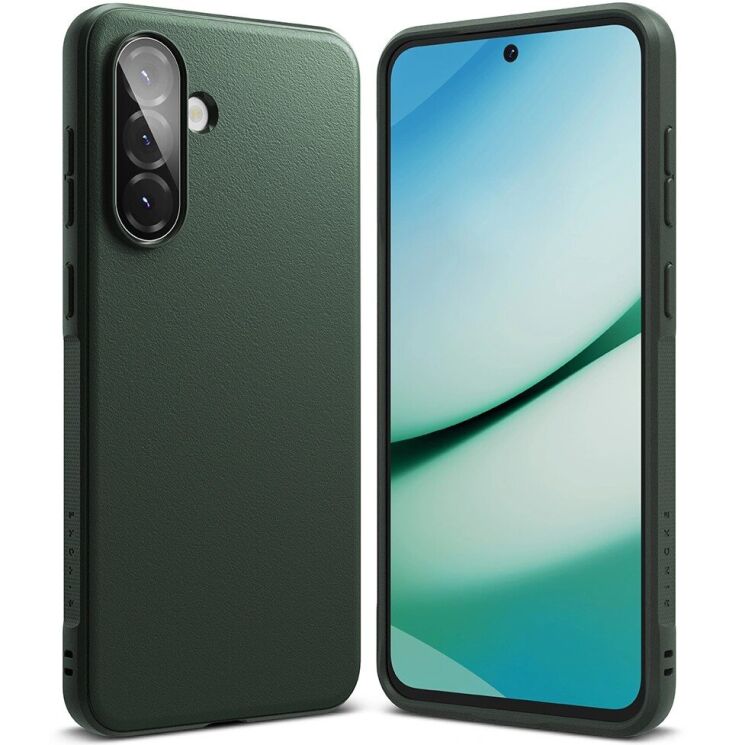 Защитный чехол Ringke Onyx для Samsung Galaxy A36 (A366) / A56 (A566) 8800293852308 - Dark Green: фото 1 из 15