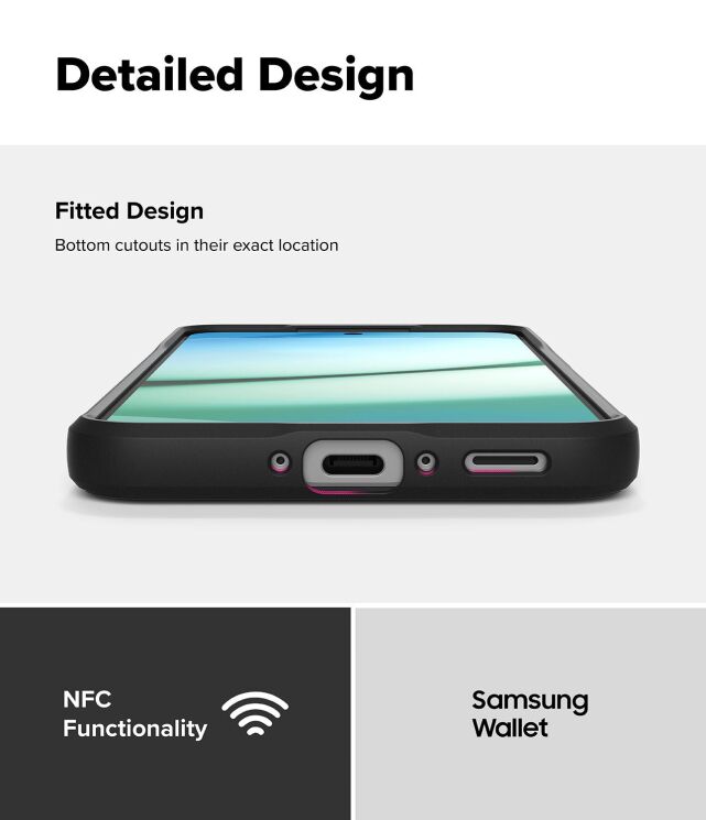 Защитный чехол Ringke Onyx для Samsung Galaxy A36 (A366) / A56 (A566) 8800293852308 - Dark Green: фото 13 из 15