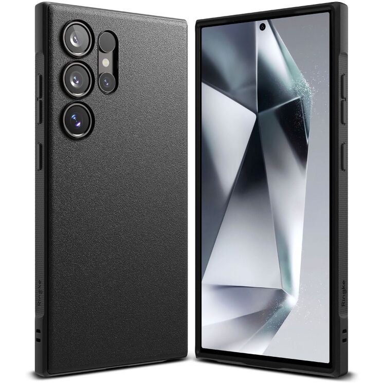 Защитный чехол Ringke Onyx для Samsung Galaxy S24 Ultra (S928) 8809961783852 - Black: фото 1 из 14