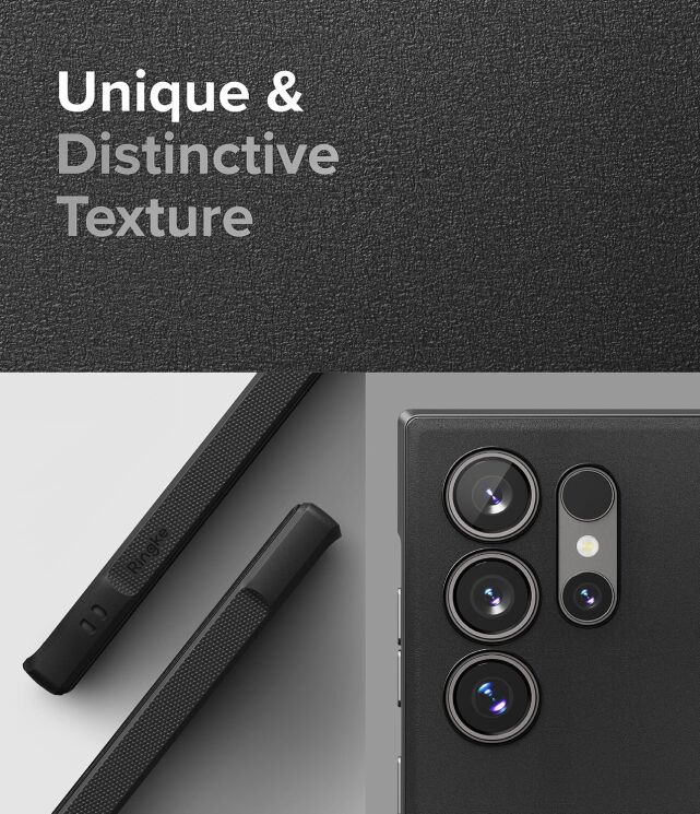 Защитный чехол Ringke Onyx для Samsung Galaxy S24 Ultra (S928) 8809961783852 - Black: фото 4 из 14