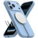 Защитный чехол Ringke Silicone Magnetic для iPhone 18 Pro (8800380463141) - Light Blue (423776TT). Фото 5 из 20