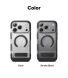 Захисний чохол Ringke UX Magnetic для iPhone 17 Pro Max (8800328810655) - Clear (411127C). Фото 10 з 11