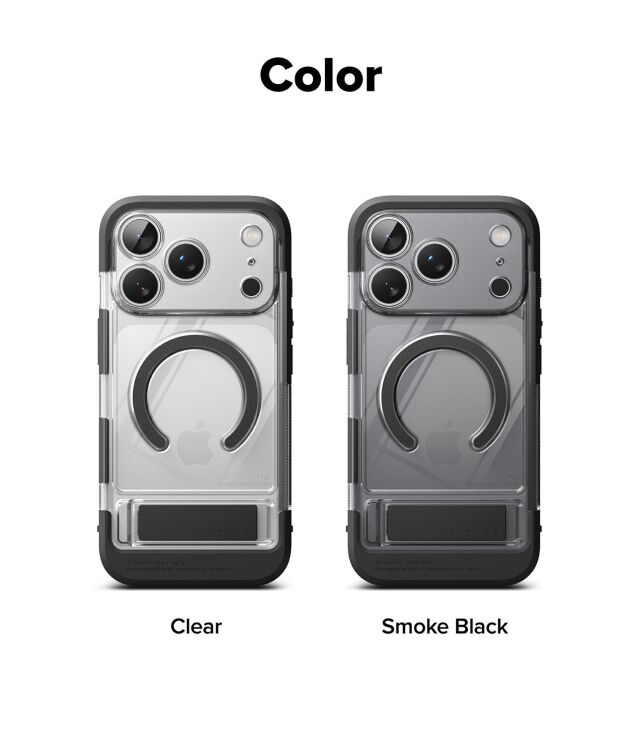 Захисний чохол Ringke UX Magnetic для iPhone 17 Pro Max (8800328810655) - Clear: фото 10 з 11