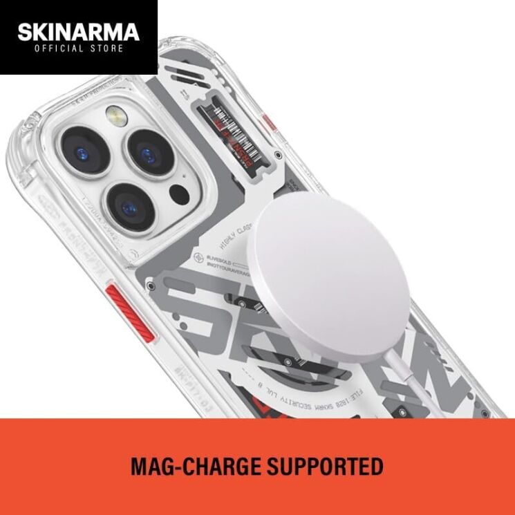 Защитный чехол SKINARMA EKHO Mag-Charge для Apple iPhone 16 Pro Max - Black: фото 8 из 9