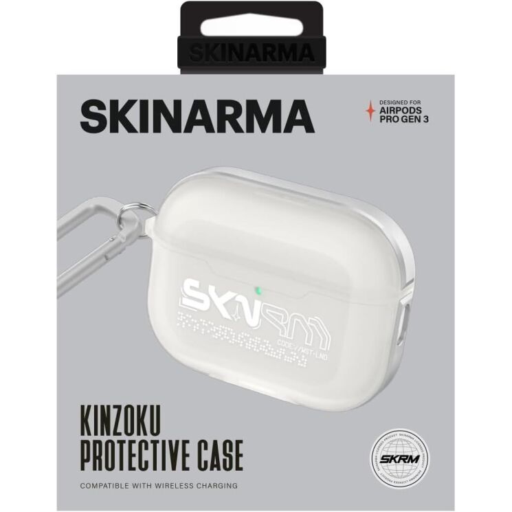 Защитный чехол SKINARMA KINZOKU для AirPods Pro 3 (SK-APP3KIN-FROST) - Frost: фото 4 из 5