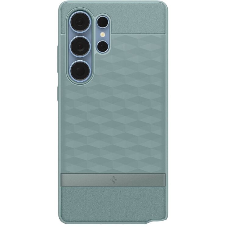 Защитный чехол Spigen (SGP) Caseology Parallax (MagFit) by Spigen для Samsung Galaxy S25 Ultra (S938) ACS09053 - Sage Green: фото 2 из 16