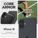 Защитный чехол Spigen (SGP) Core Armor для Apple iPhone 16 - Matte Black (360796B). Фото 8 из 13