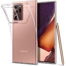 Защитный чехол Spigen (SGP) Crystal Flex для Samsung Galaxy Note 20 Ultra (N985) - Crystal Clear: фото 1 из 6