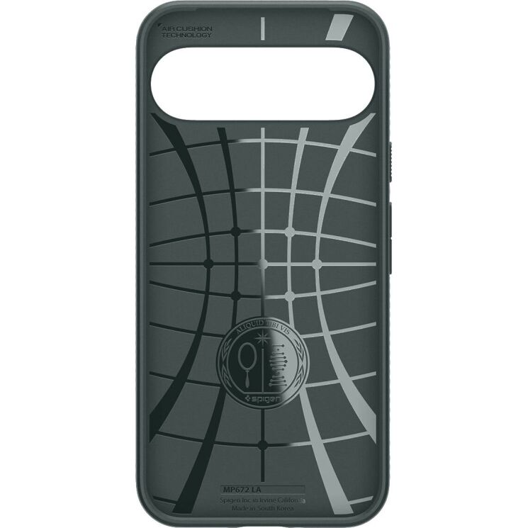 Защитный чехол Spigen (SGP) Liquid Air для Google Pixel 9 / 9 Pro - Abyss Green: фото 7 из 17