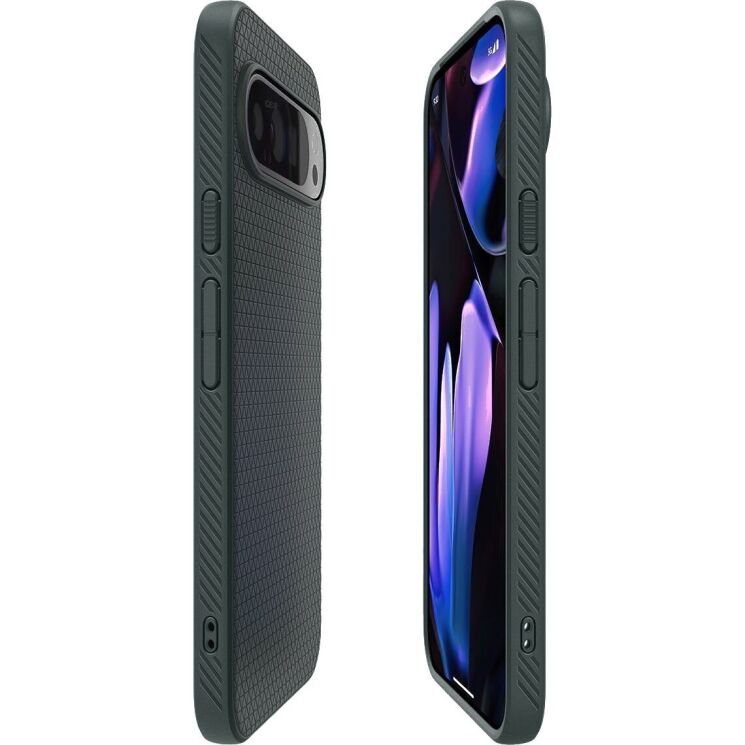 Защитный чехол Spigen (SGP) Liquid Air для Google Pixel 9 / 9 Pro - Abyss Green: фото 4 из 17