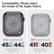Защитный чехол Spigen (SGP) Liquid Air Pro Case для Apple Watch 45 mm (7 / 8 / 9 Series) - Black (286424B). Фото 12 из 12