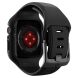 Защитный чехол Spigen (SGP) Liquid Air Pro Case для Apple Watch 45 mm (7 / 8 / 9 Series) - Black (286424B). Фото 3 из 12