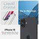 Защитный чехол Spigen (SGP) Liquid Crystal для Apple iPhone 16 - Crystal Clear (360765C). Фото 8 из 13