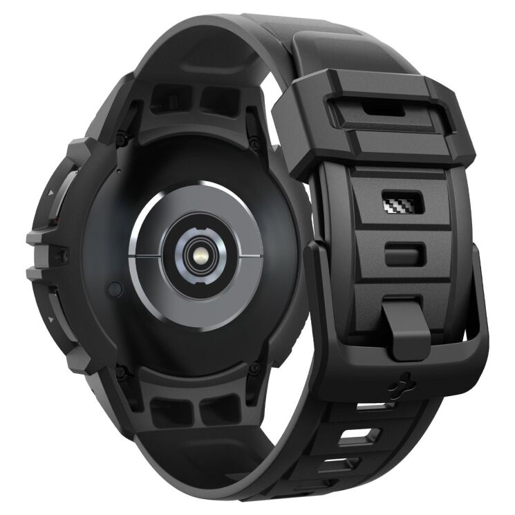 Захисний чохол Spigen (SGP) Rugged Armor Pro (FW) для Samsung Galaxy Watch 6 Classic (43mm) - Black: фото 8 з 19
