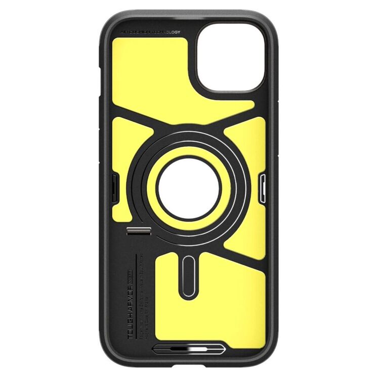 Защитный чехол Spigen (SGP) Tough Armor (MagFit) для Apple iPhone 15 - Gunmetal: фото 9 из 19