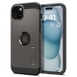 Защитный чехол Spigen (SGP) Tough Armor (MagFit) для Apple iPhone 15 - Gunmetal (339912H)