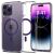 Защитный чехол Spigen (SGP) Ultra Hybrid (MagFit) для Apple iPhone 14 Pro - Deep Purple: фото 1 из 15