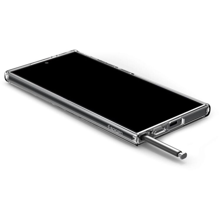 Защитный чехол Spigen (SGP) Ultra Hybrid Zero One для Samsung Galaxy S24 Ultra (S928) - White: фото 9 из 17