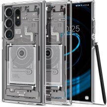 Защитный чехол Spigen (SGP) Ultra Hybrid Zero One для Samsung Galaxy S24 Ultra (S928) - White: фото 1 из 17
