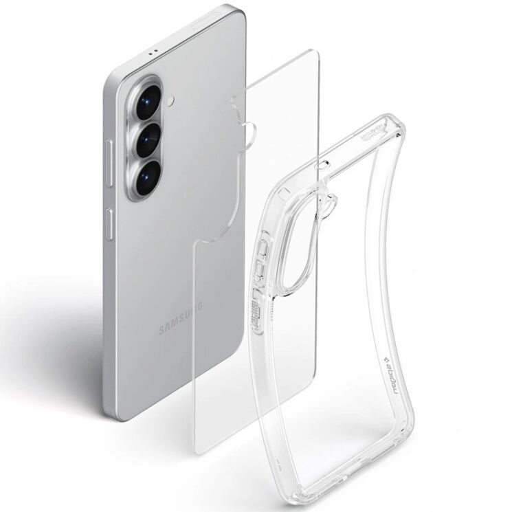 Защитный чехол Spigen Ultra Hybrid для Samsung Galaxy S26 Plus (S947) ACS10707 - Crystal Clear: фото 3 из 11