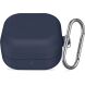 Защитный чехол Tech-Protect Silicone Hook для Samsung Galaxy Buds 4 / Buds 4 Pro - Navy Blue (407408L). Фото 2 из 7