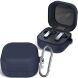Защитный чехол Tech-Protect Silicone Hook для Samsung Galaxy Buds 4 / Buds 4 Pro - Navy Blue (407408L). Фото 3 из 7