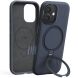 Захисний чохол TORRAS Ostand Q3 Silicone (with MagSafe) для iPhone 17 - Midnight Blue (389394DB). Фото 1 з 8