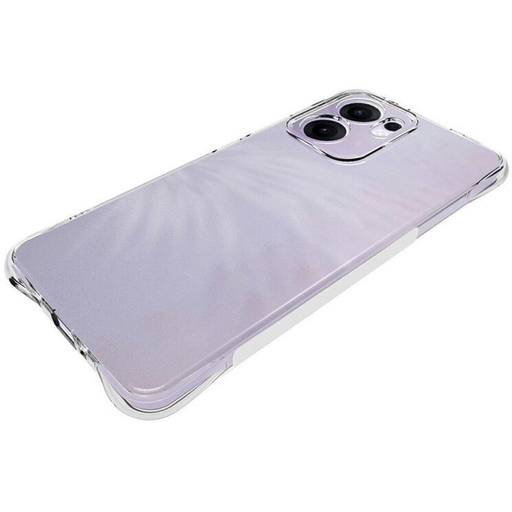 Защитный чехол UniCase AirBag Flow для OPPO Reno 13 F/FS 5G - Transparent: фото 3 из 5