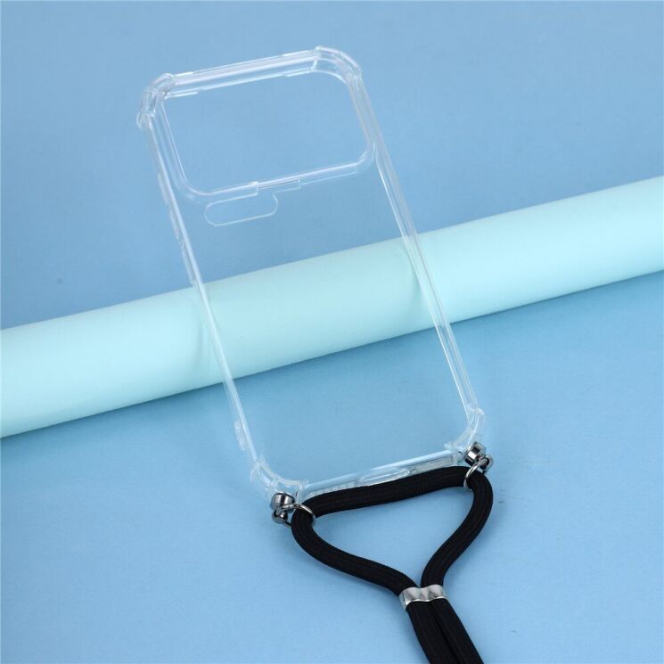 Защитный чехол UniCase AirBag with Strap для Xiaomi 17 Pro - Transparent (390719T) Защитный чехол UniCase AirBag with Strap для Xiaomi 17 Pro - Transparent: фото 2 из 4