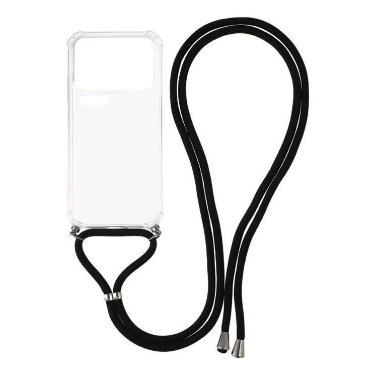 Защитный чехол UniCase AirBag with Strap для Xiaomi 17 Pro - Transparent (390719T) Защитный чехол UniCase AirBag with Strap для Xiaomi 17 Pro - Transparent: фото 1 из 4