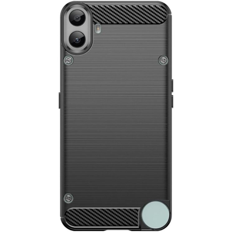 Защитный чехол UniCase Carbon для Nothing CMF Phone 1 - Black: фото 2 из 9