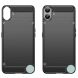 Защитный чехол UniCase Carbon для Nothing CMF Phone 1 - Black (370912B). Фото 3 из 9