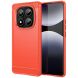 Защитный чехол UniCase Carbon для Xiaomi Redmi Note 14 Pro - Red (373503R). Фото 1 из 8