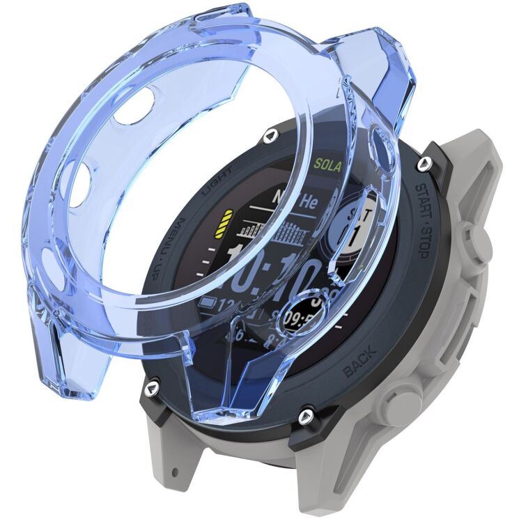 Защитный чехол UniCase Clear Cover для Garmin Descent G1 / G2 - Transparent Blue: фото 1 из 7