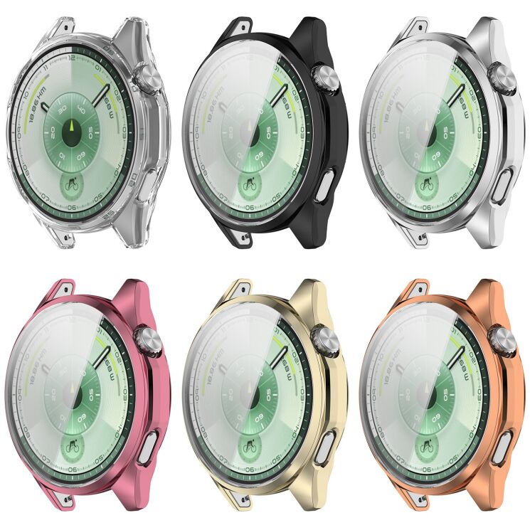 Защитный чехол UniCase Clear Cover для Huawei Watch GT 6 (46 mm) - Transparent (423202T) Защитный чехол UniCase Clear Cover для Huawei Watch GT 6 (46 mm) - Transparent: фото 8 из 10