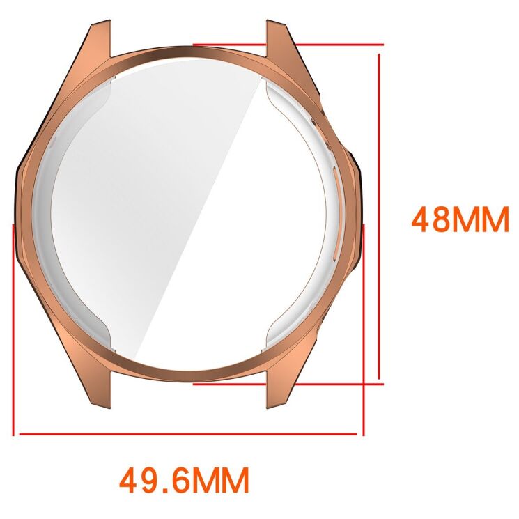 Защитный чехол UniCase Clear Cover для Huawei Watch GT 6 (46 mm) - Transparent (423202T) Защитный чехол UniCase Clear Cover для Huawei Watch GT 6 (46 mm) - Transparent: фото 10 из 10