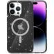 Защитный чехол UniCase Glitter Series MagSafe для Apple iPhone 15 Pro Max - Black (329250B). Фото 1 из 6