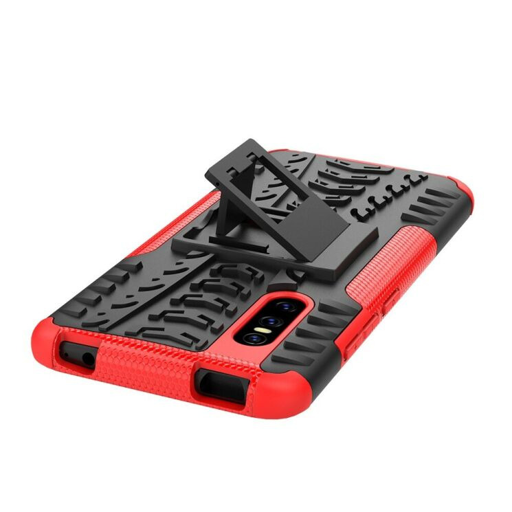 Противоударный чехол UniCase Hybrid X для VIVO V15 Pro - Red: фото 6 из 15
