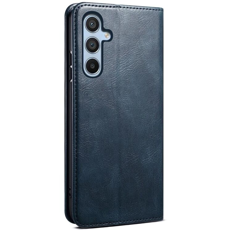 Защитный чехол UniCase Leather Wallet для Samsung Galaxy A05s (A057) - Blue: фото 6 из 6