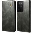 Захисний чохол UniCase Leather Wallet для Samsung Galaxy S21 Ultra (G998) - Green (300911G)