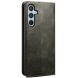 Защитный чехол UniCase Leather Wallet для Samsung Galaxy S24 FE (S721) - Green (367504G). Фото 6 из 6