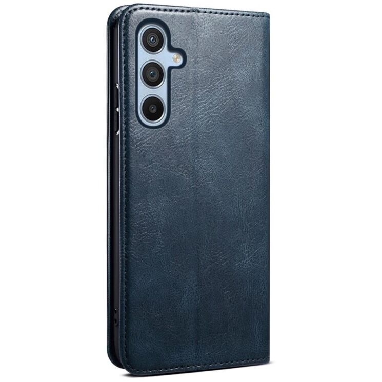 Защитный чехол UniCase Leather Wallet для Samsung Galaxy S25 (S931) - Blue: фото 6 из 7