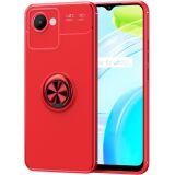 Чехол с магнитным кольцом UniCase Magnetic Ring для Realme C30 / Narzo 50i Prime - Red: фото 1 из 14